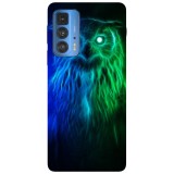 Husa compatibila cu Motorola Moto G22 model Night stalker, Silicon, TPU, Viceversa, Transparent, Carcasa