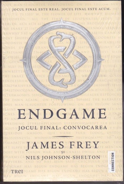bnk ant James Frey , Nils Johnson-Shelton - Endgame. Jocul final : Convocarea ( SF )
