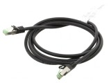 Patch Cord S/FTP Cat 8.1 Negru 2m LSZH, Goobay