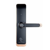 Yala inteligenta Smartpass Tokyo Copper cu amprenta si control din telefon