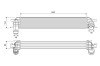 VALEO 818696 Intercooler, compresor