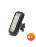 Husă telefon pentru biciclete - cu suprafaţă tactilă - max. 5,5&rdquo;, Wheel Zone