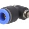 Racord Push-In Unghi Alamă Nichelată PBT 0.95-15 Bar