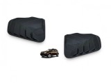 Set ornamente plastic protectie geam spate Dacia Duster I 2010-2018