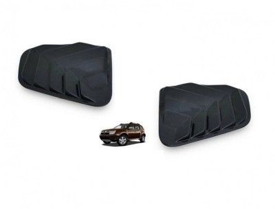 Set ornamente plastic protectie geam spate Dacia Duster I 2010-2018 foto