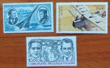 FRANTA-&#039;&#039;AVIATIE-Valori nominale mari&#039;&#039;- 3-TIMBRE.-MNH NESTAMP. -Calitate EXTRA