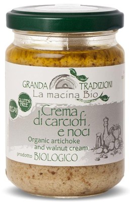 Crema BIO din anghinare si nuci La Macina Bio foto