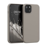 Husa pentru iPhone 13, Silicon, Gri, 55878.43, Carcasa