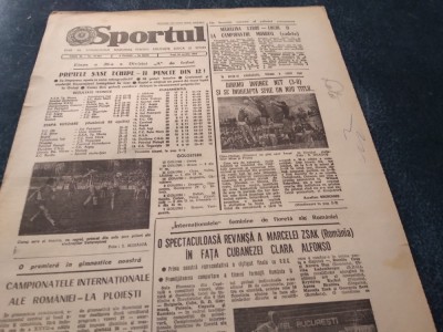 ZIARUL SPORTUL 16 APRILIE 1984 ETAPA foto