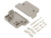 Carcasa D-Sub ENCITECH cu Rasucire, Plastic, pentru conectori 50pin si HD 78pin, Gri, Model 2360-0102-35 / CCOV50-SCL-LG