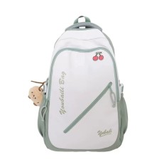 Rucsac dama, Ysoria GT3690, Alb/Verde