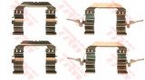 Set accesorii, placute frana NISSAN PATHFINDER III (R51) (2005 - 2012) TRW PFK569