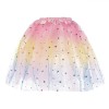 Fusta Tutu Copii Multicoloră Stars, 30cm, Talie 22-35cm, Poliester/Tul, Fete 3-6 Ani, One Size - Halloween, Carnaval
