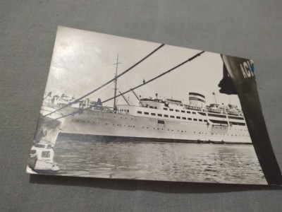 CARTE POSTALA MOTONAVA TRANSILVANIA NECIRCULATA foto