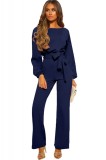 N853-44 Salopeta casual/elegant din material usor elastic vaporos