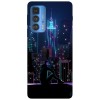 Husa compatibila cu Motorola G50 model Neon City, Silicon, TPU, Viceversa, Transparent, Carcasa