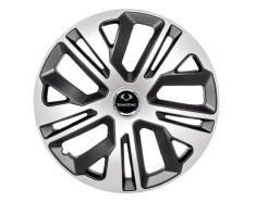Set 4 capace roti AUTOHELIX MSA&reg;, model Raven Gri-Negru R15, pentru gama auto SsangYong