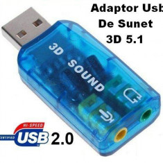 Audio Usb Adaptor 3D Sound 5.1