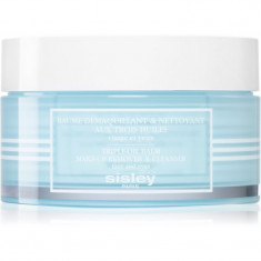 Sisley Triple-Oil Balm Make-up Remover & Cleanser lotiune de curatare pentru față și ochi 125 ml