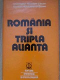 Romania si Tripla Alianta - G.N. Cazan, S. Radulescu-Zoner, 1978, Editura Stiintifica, Carte Istorie, Hardcover