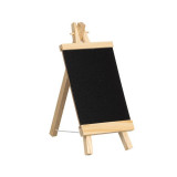 Tabla decorativa neagra, 9x20 cm, suport Sevalet, ATU-083222