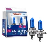 Set 2 becuri auto H4/9003, halogen, 120/110W, 12V, 2 faze, 6000K