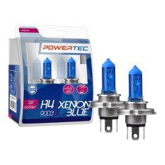 Set 2 becuri auto H4/9003, halogen, 120/110W, 12V, 2 faze, 6000K foto