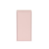 Dulap perete Boxie Leziter 80x40x37 cm, roz, 1 usa, modular, placaj 18mm