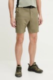 Columbia pantaloni scurți outdoor Silver Ridge culoarea verde, 2030753