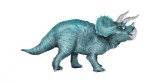 Cumpara ieftin Sticker decorativ Dinozaur, Albastru, 85 cm, 3928ST, Oem