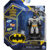 Figurina - DC - Batman cu 3 Accesorii, 10 cm | Spin Master