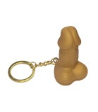 Diverty Sex - Breloc de cauciuc forma penis auriu