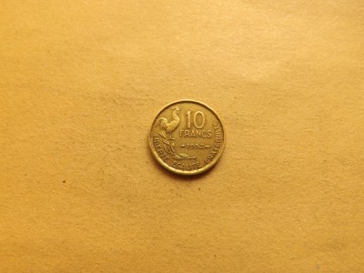 Franta 10 Franci 1952 - MF 1 foto