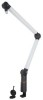 Pulse Boom-Arm suport de microfon argint cu montura pe birou MBA002