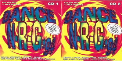 2CD Dance N-R-G &amp;#039;94, original foto