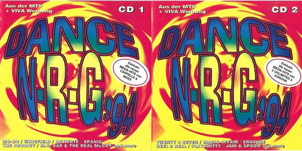 2CD Dance N-R-G &#039;94, original