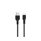 Cablu Hoco X20 USB-A la Type-C, 2.4A, 1m, negru , incarcare rapida si fiabila