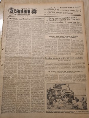 scanteia 20 iulie 1952-constitutia marilor drepturi si libertati foto