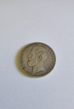 Moneda Argint Carol I, 5 Lei 1883(kullrich Sub Gat, 6 Stele) - - ,559959