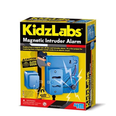 Alarma intrus magnetica, Magnetic Intruder Alarm, KidzLabs, 4M foto