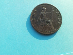 1-One penny 1895-Anglia-stare buna!-rara !! foto