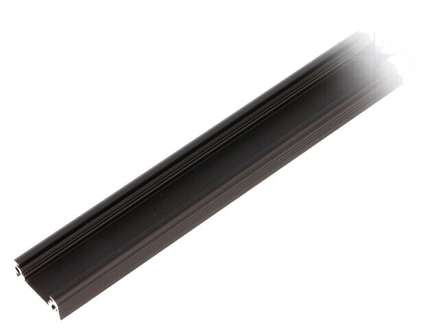 Profil Aluminiu Negru 2m pentru Module LED SURFACE10
