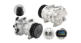 Compresor AC nou Subaru Legacy 14-, Outback 15-, motor: 2.5, tip Denso: TSE14C, Diam. fulie (mm) 110, 73111AJ03A