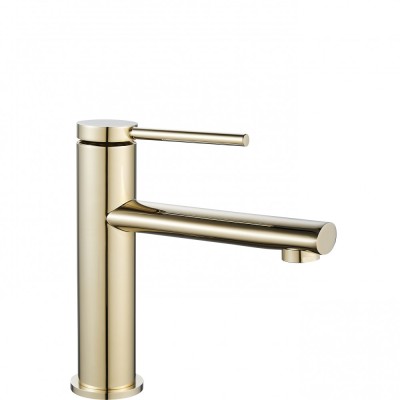 Baterie pentru lavoar REA OVAL GOLD low foto