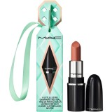 MAC Cosmetics Holiday Glazed Galaxy Mini Lustreglass Gift ruj strălucitor &icirc;n ambalaj cadou culoare Thanks, It&acute;s MAC! 1.8 g