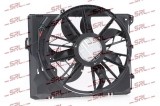 Ventilator radiator Bmw Seria 1 E87/E88/E81/E82 11, 3 E90/E91/92/93 13, X1 E84 15, motor: 3.0 R6, for RHD vehicles, 540 W; 500 mm, SRLine,