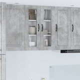 vidaXL Dulap de bucătărie Gri din beton 60 x 31 x 80 cm Lemn compozit 885438