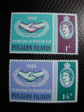 PITCAIRN ISLANDS 1965 SERIE MNH, Nestampilat
