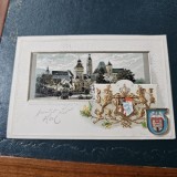 Carte postala EMBOSATA GERMANIA Gruss aus WEISSENBURG , Salutari din Weissenburg