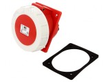Conector alimentare AC trifazat 32A 400VAC IP67 soclu mamă